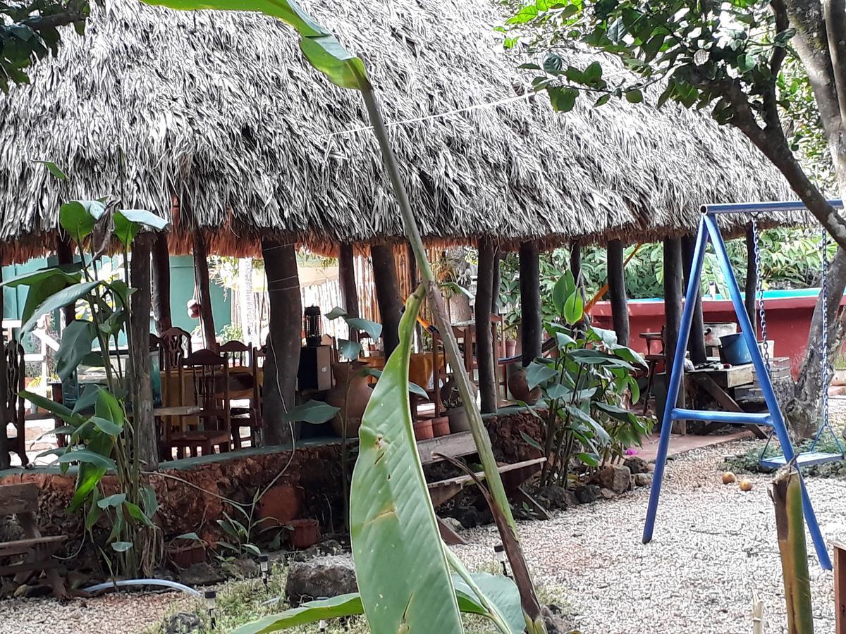 Bed and Breakfast El Chac Mool Santa Elena Exterior foto