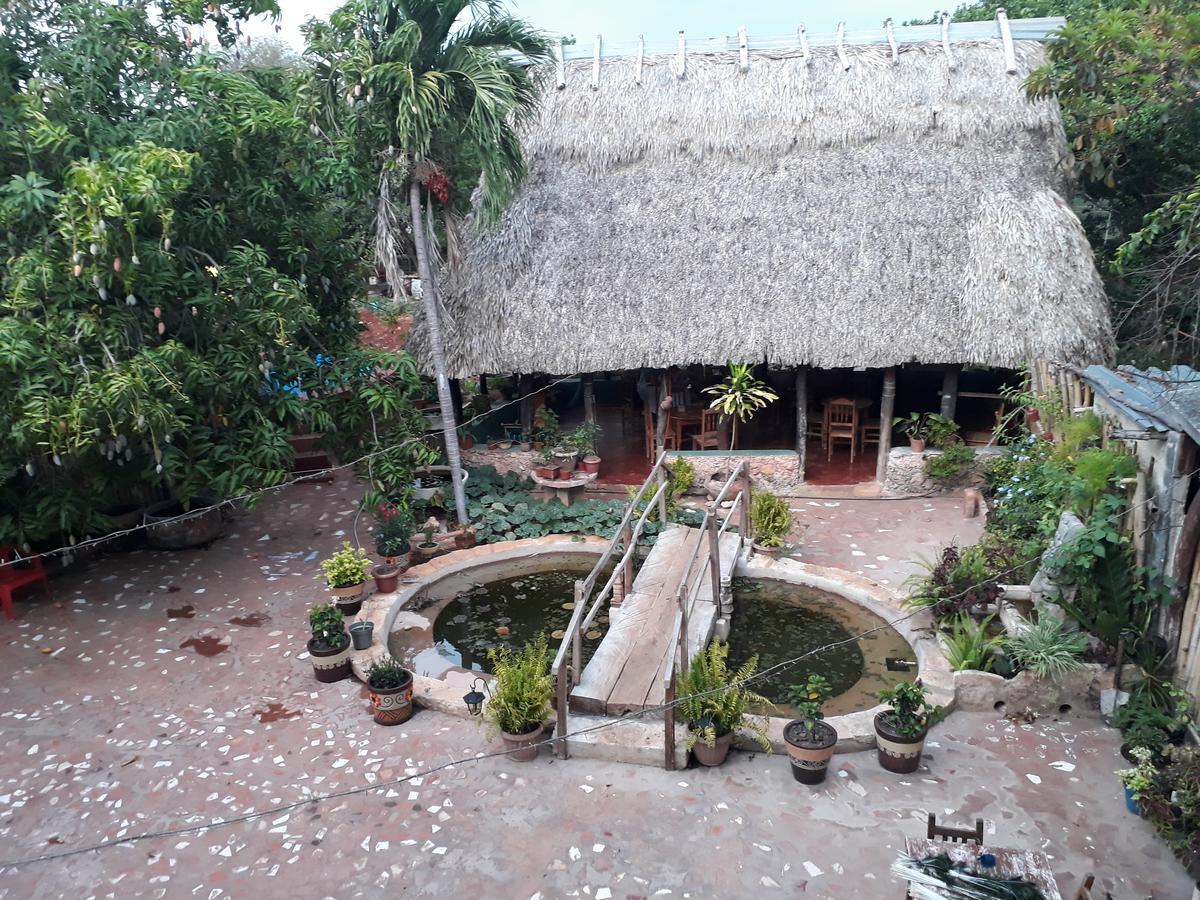 Bed and Breakfast El Chac Mool Santa Elena Exterior foto