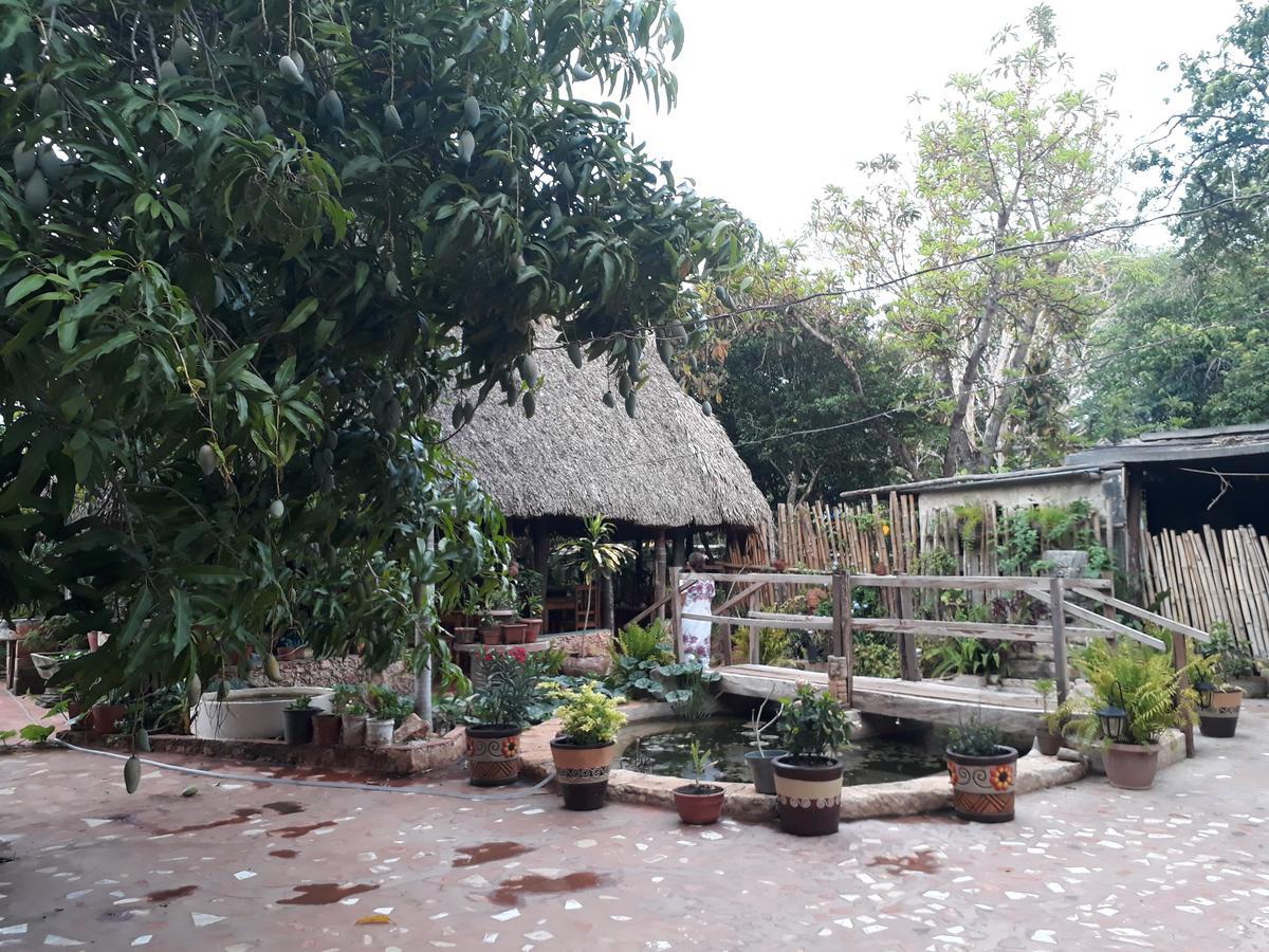 Bed and Breakfast El Chac Mool Santa Elena Exterior foto